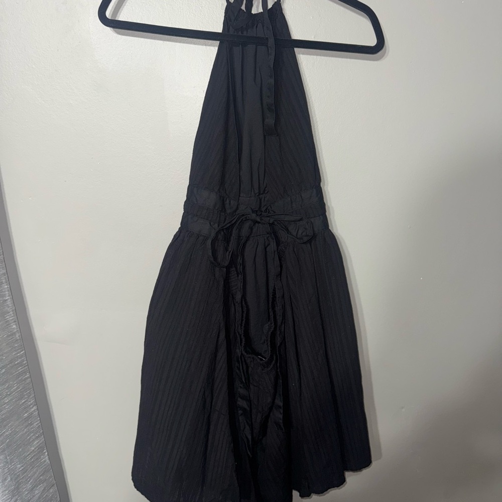 Wild Fable Black Halter Dress
